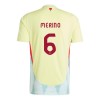 Spania Mikel Merino 6 Borte EM 2024 - Herre Fotballdrakt